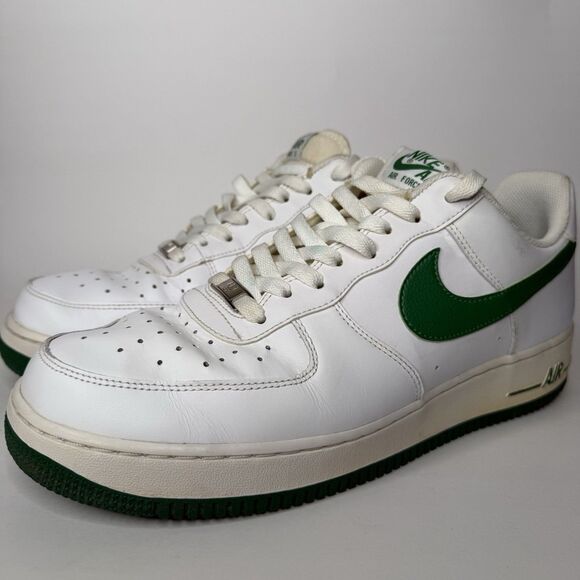 ​Nike Air Force 1 Low Pine Green White Shoes 2013 Mens 11.5 488298-128 main image 12